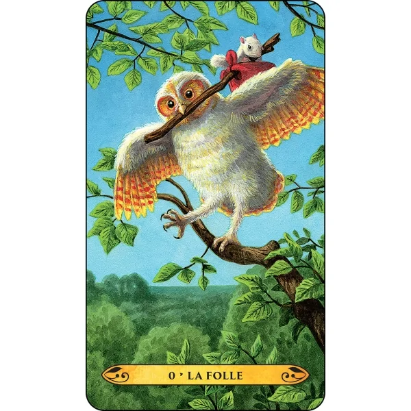 Le Tarot des Chouettes et des Hiboux - illustrations - | Dans les Yeux de Gaïa