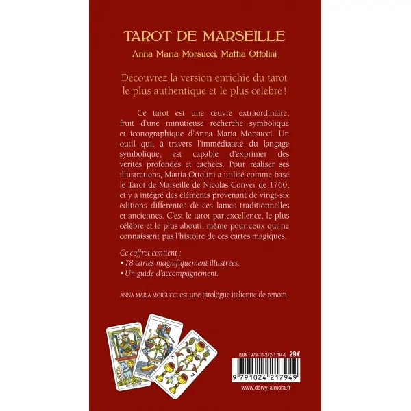 Tarot de Marseille par Anna Maria Morsucci - Cartomancie| Dans les Yeux de Gaïa