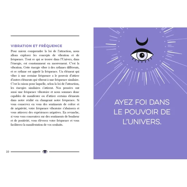 Little Book Manifestation - univers | Dans les yeux de Gaïa