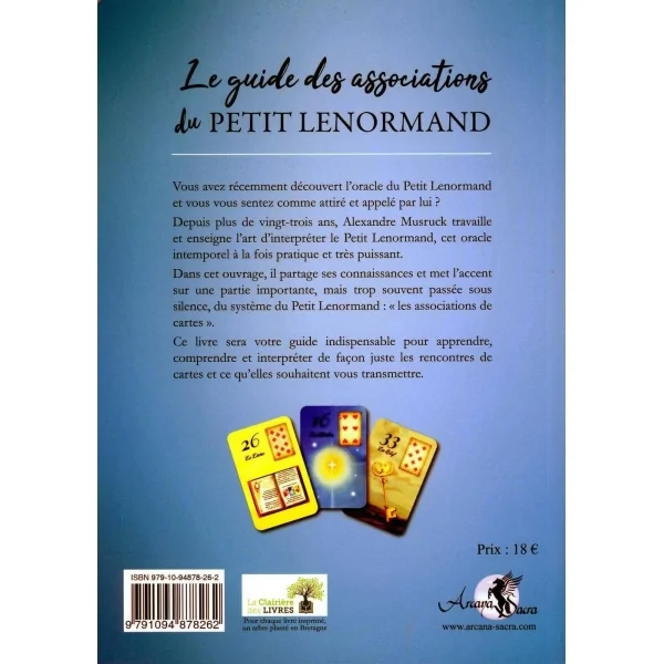 Le guide des associations du petit Lenormand - Guidance | Dans les Yeux de Gaïa