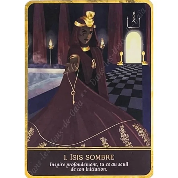 L'Oracle des Mystères d'Isis - guidance |Dans les Yeux de Gaïa