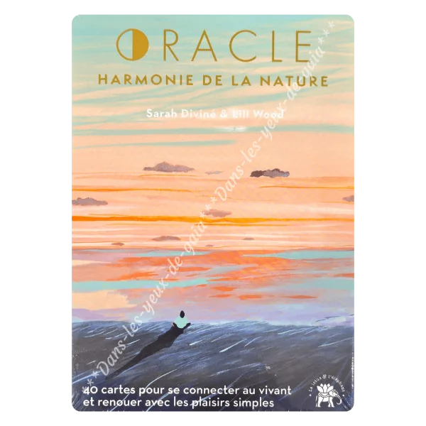 Oracle Harmonie de la Nature - cartomancie | Dans les yeux de Gaïa