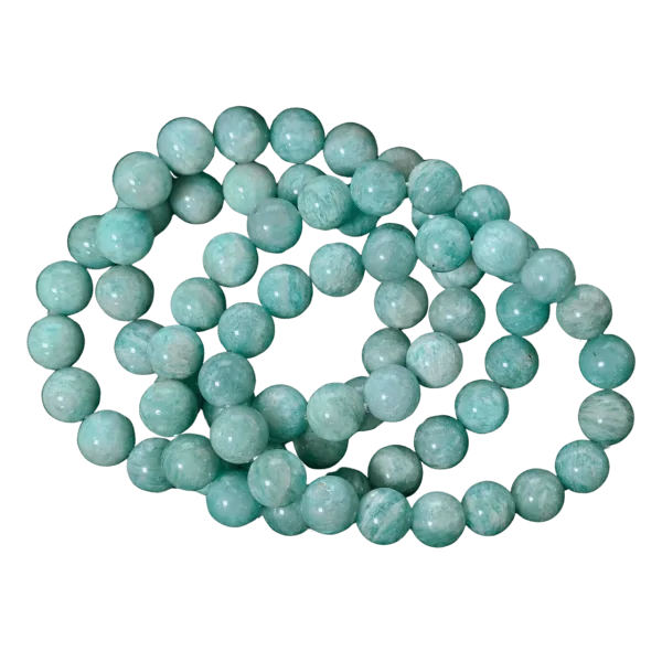 Bracelet en Amazonite 10mm - apaisant |Dans les Yeux de Gaïa