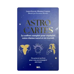 Astro cartes Le coffret complet pour explorer votre theme natale en transit - guidance | Dans les yeux de Gaïa