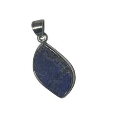 Pendentif Lapis Lazuli Argent 925 minéraux/lithothérapie | Dans les Yeux de Gaïa