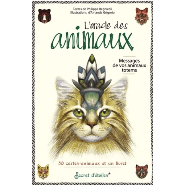 L'oracle des animaux - cartes | Dans les yeux de Gaïa