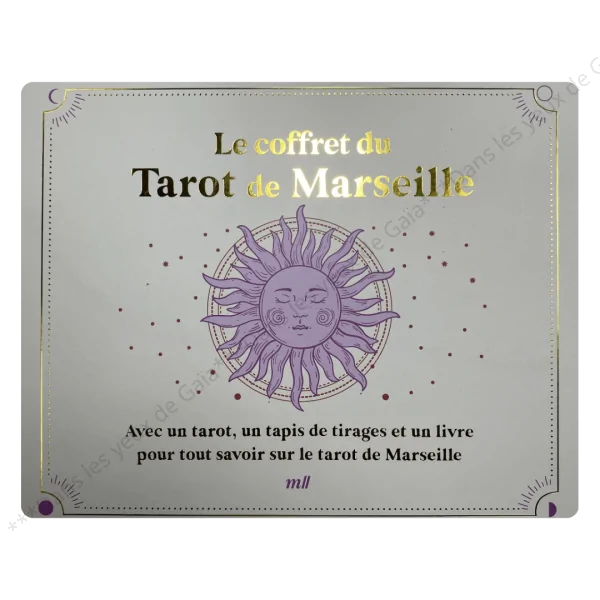 Le coffret du Tarot de Marseille - cartomancie | Dans les yeux de Gaïa