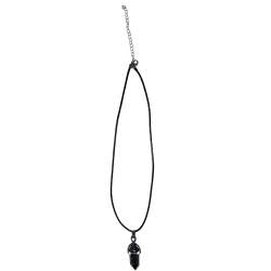 Pendentif pointe en Obsidienne noire - Energie | Dans les Yeux de Gaïa