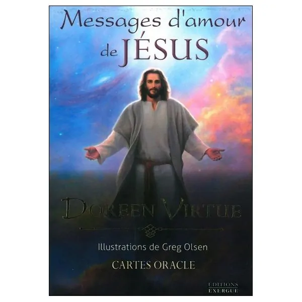 Messages d'amour de Jésus - Cartes Oracle