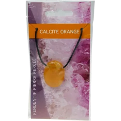 Collier Calcite Orange...