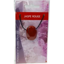 Collier Jaspe Rouge pierre...