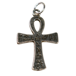 Croix Ankh argentée 1