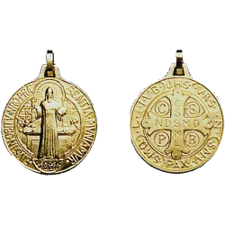Médaille St Benoît - Métal...