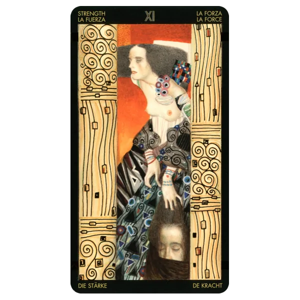 Tarot Doré de Klimt 4 - Tarots Divinatoires |Dans les Yeux de Gaïa - Carte 2