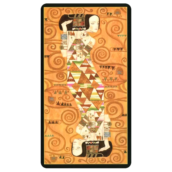 Tarot Doré de Klimt 3 - Tarots Divinatoires |Dans les Yeux de Gaïa - Carte 4