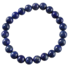 Bracelet Perles Rondes Lapis Lazuli - 8 mm (lot de 3)
