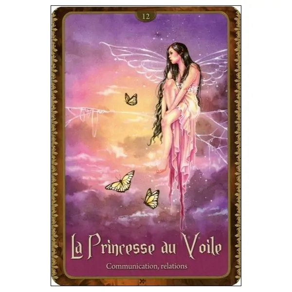 Oracle des Fées - Carte "La princesse au Voile" | Dans les Yeux de Gaïa