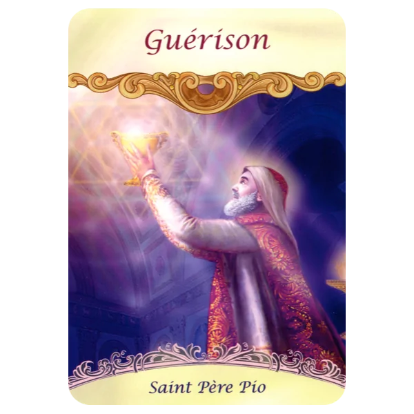 Cartes "Guérison" du coffret Cartes divinatoires des Saints et des Anges de Doreen Virtue | Dans les Yeux de Gaia