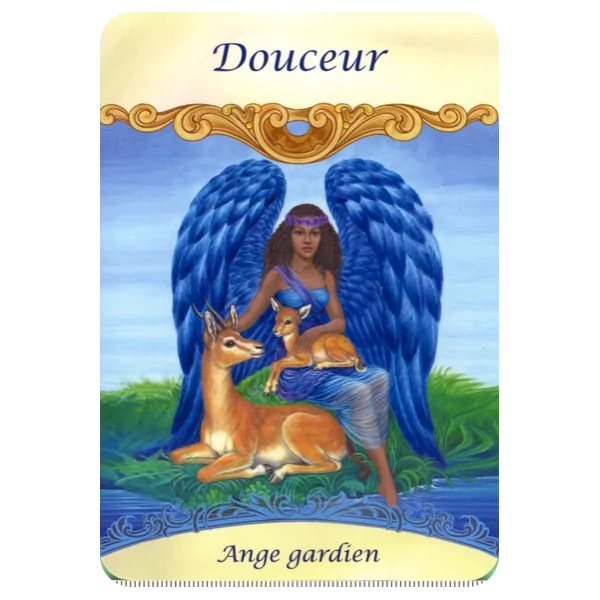 Cartes "Douceur" du coffret Cartes divinatoires des Saints et des Anges de Doreen Virtue | Dans les Yeux de Gaia