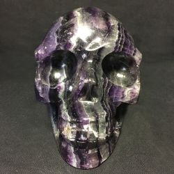 Crâne Cristal Améthyste - Décoration Zen - Gaiance Minéraux
