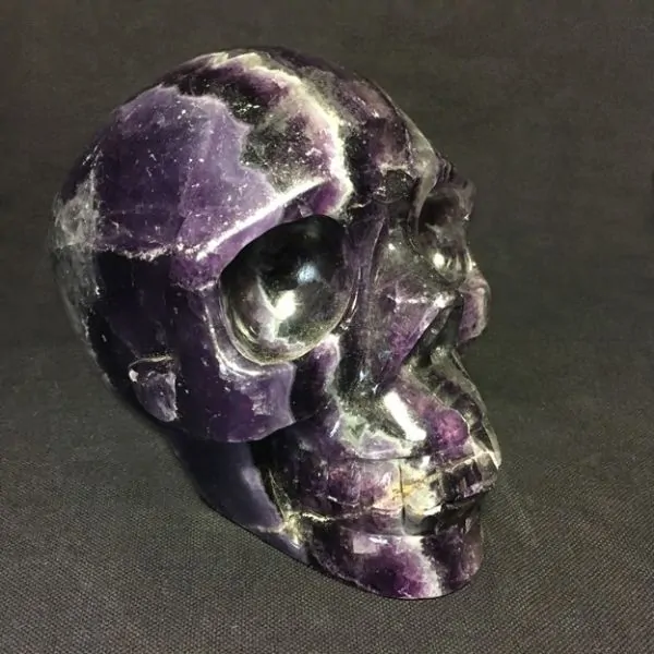 Crâne en Fluorite [CF2] | Crânes de Cristal | Dans les yeux de Gaïa