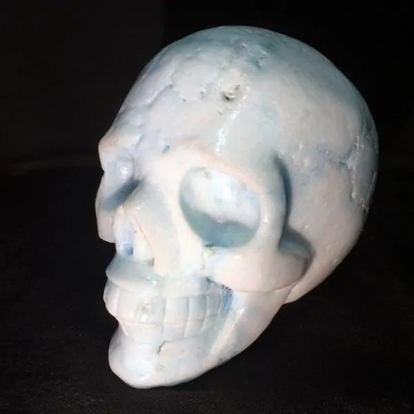 Crâne en Hémimorphite | Crânes de Cristal | Dans les yeux de Gaïa