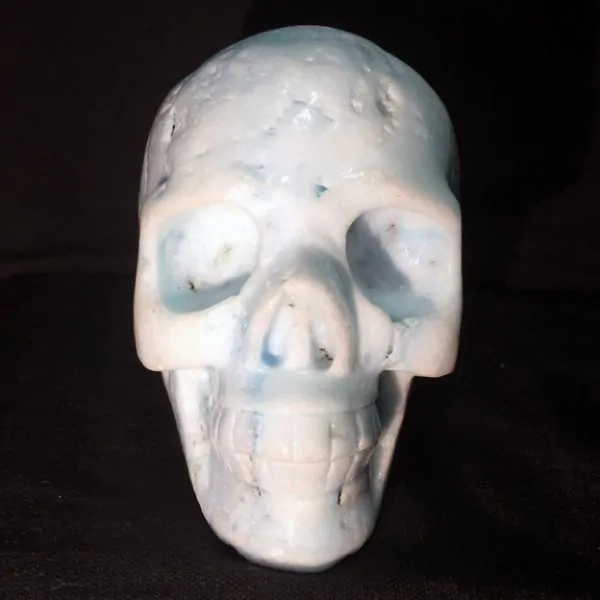 Crâne en Hémimorphite | Crânes de Cristal | Dans les yeux de Gaïa