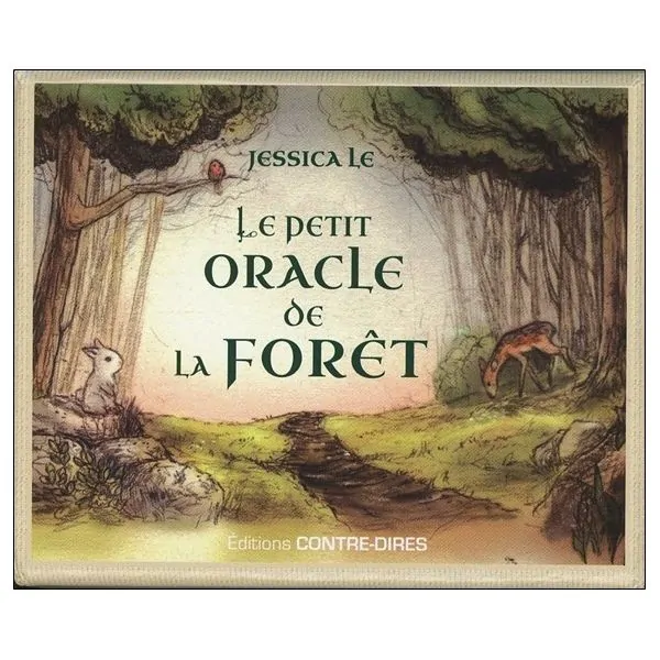 Le petit Oracle de la Forêt 1 - Nature & Force Intérieure |Dans les Yeux de Gaïa - Couverture