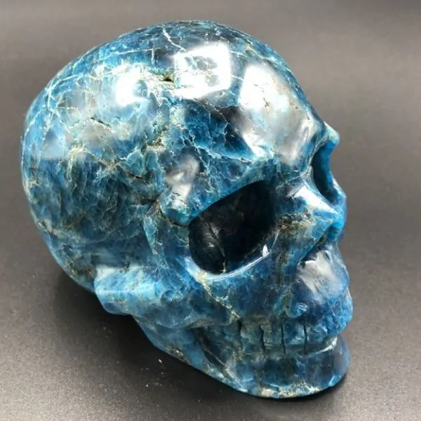 Crâne Apatite -2| Crânes de Cristal | Dans les yeux de Gaïa