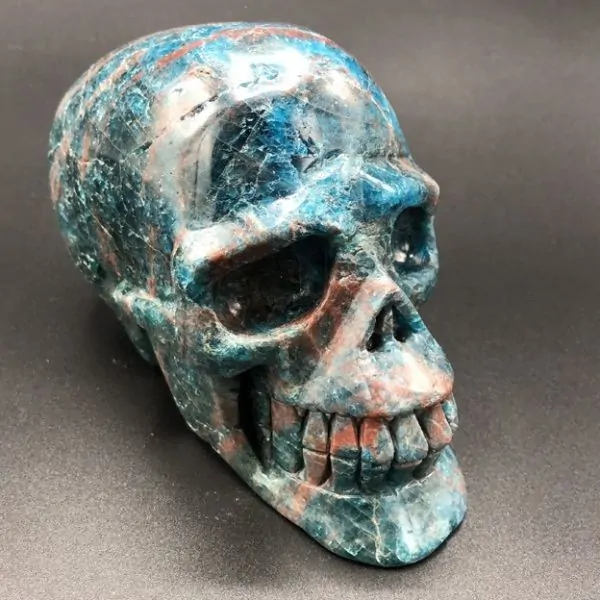 Crâne Apatite -1 | Crânes de Cristal | Dans les yeux de Gaïa