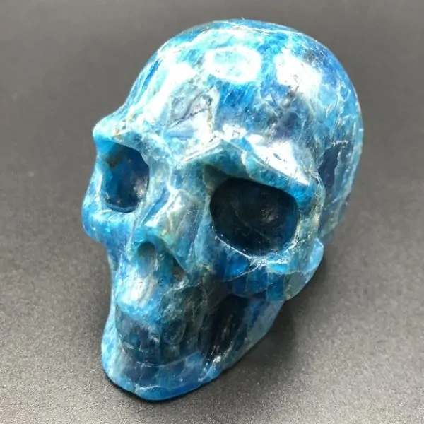 Crâne en Apatite -2| Crânes de Cristal | Dans les yeux de Gaïa