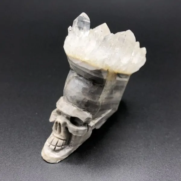 Crâne en Cristal de Roche -7| Crânes de Cristal | Dans les yeux de Gaïa