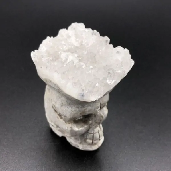 Crâne en Cristal de Roche -6| Crânes de Cristal | Dans les yeux de Gaïa