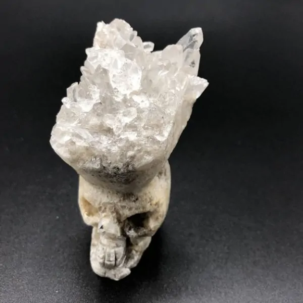 Crâne en Cristal de Roche -15| Crânes de Cristal | Dans les yeux de Gaïa
