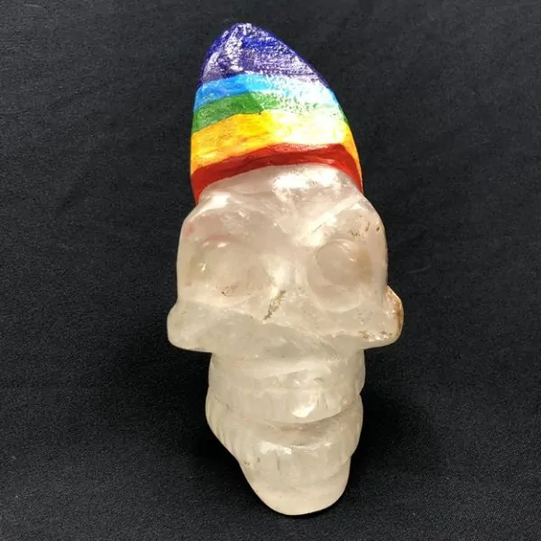 Crâne Inca en Cristal de Roche - Photo 2 | Dans les Yeux de Gaia