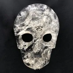 Masque-Crâne en Cristal de...