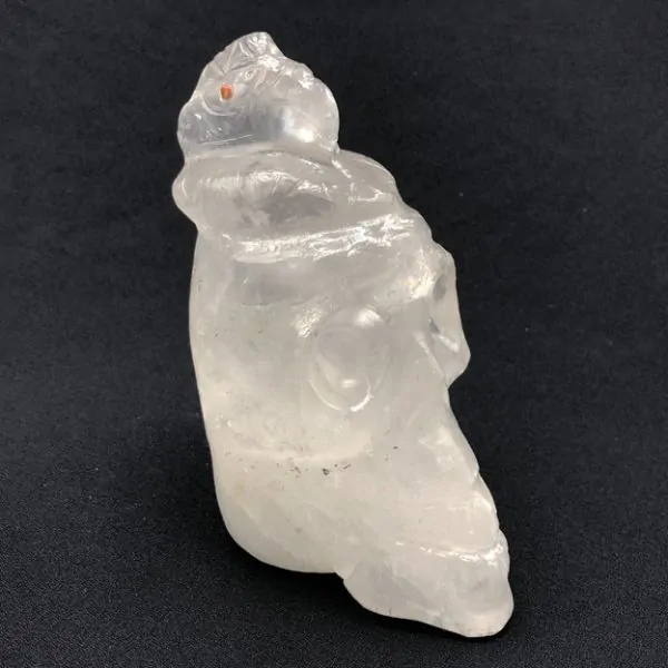 Crâne-Condor en Cristal de Roche -2| Pièces d’Exception | Dans les yeux de Gaïa