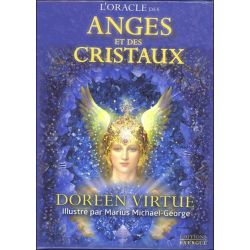 L'Oracle des Anges et des Cristaux de Doreen Virtue, couverture | Dans les Yeux de Gaia