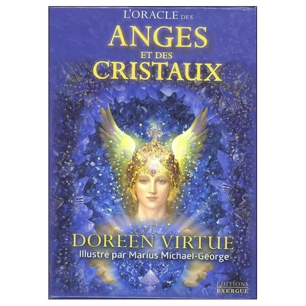 L'Oracle des Anges et des Cristaux de Doreen Virtue, couverture | Dans les Yeux de Gaia