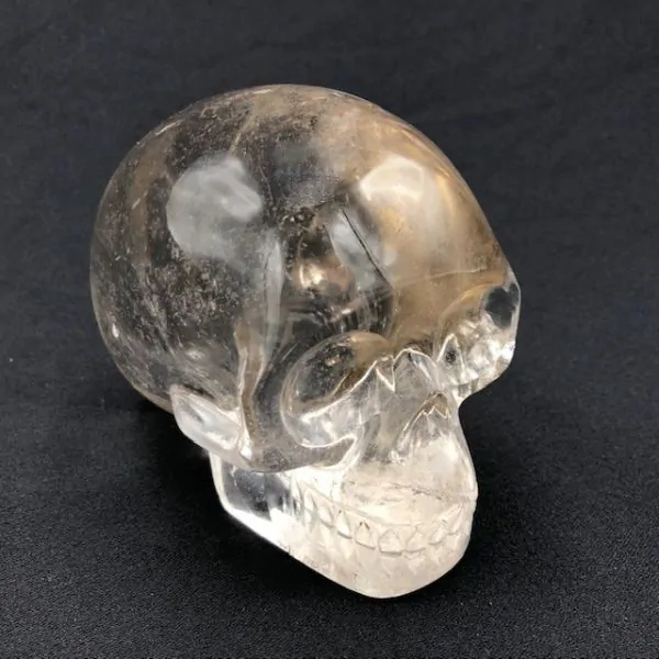 Crâne Quartz Fumé | Crânes de Cristal | Dans les yeux de Gaïa