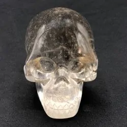 Crâne Quartz Fumé | Crânes de Cristal | Dans les yeux de Gaïa