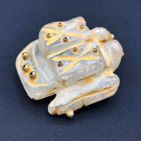 Figurine "OVNI" Cristal de Roche -1 | Pièces d’Exception | Dans les yeux de Gaïa