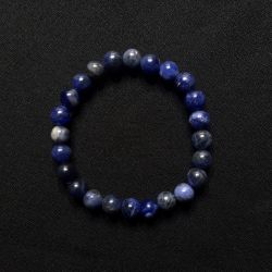 Bracelet Sodalite Perles rondes taille enfant 6mm | Dans les Yeux de Gaïa