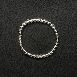 Bracelet Cristal de Roche Perles rondes