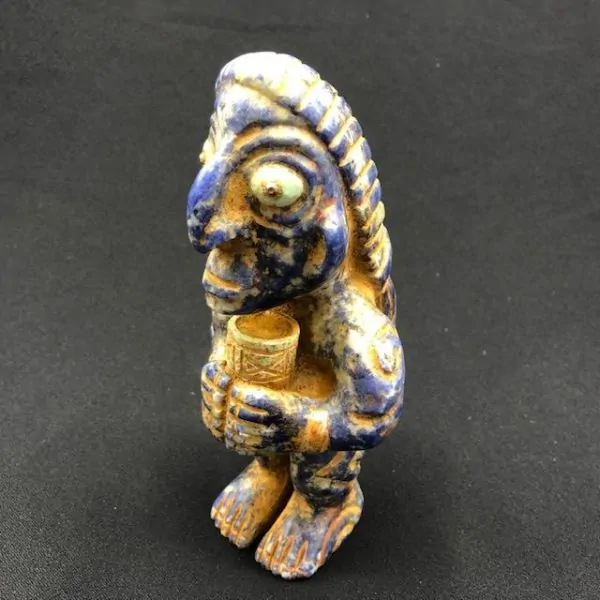 Figurine de Pachamama en Sodalite 2| Dans les Yeux de Gaïa