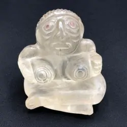 Figurine Pachamama Cristal de Roche - Photo 1 | Dans les Yeux de Gaia