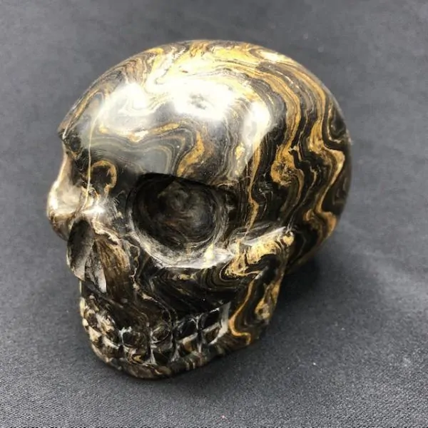 Crâne en Stromatolite | Crânes de Cristal | Dans les yeux de Gaïa