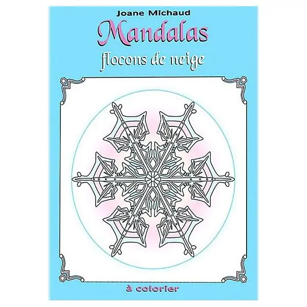 Mandalas - Flocons de neige