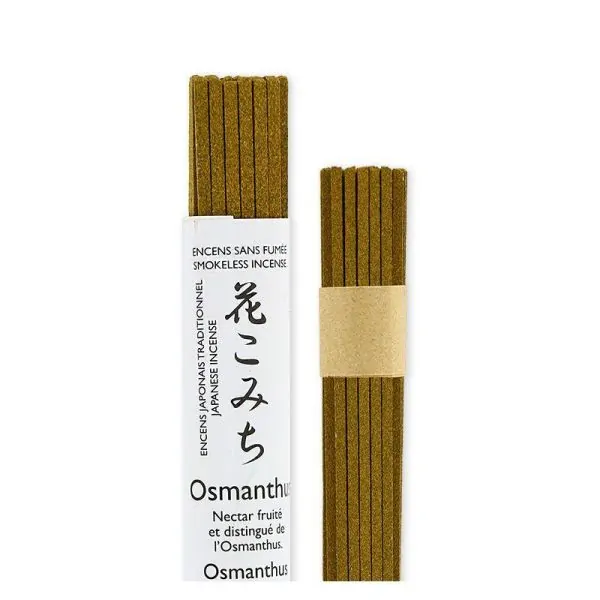 Encens Japonais sans fumée Osmanthus | Encens Japonais | Dans les yeux de Gaïa