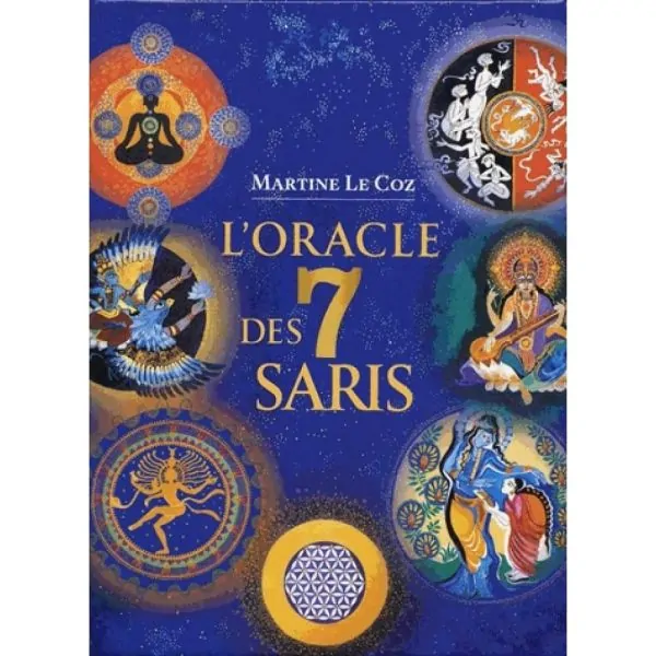 L'oracle des 7 Saris (coffret) | Oracles Guidance / Développement Personnel | Dans les yeux de Gaïa